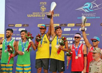 تیم تایلند قهرمان تور تک ستاره والیبال ساحلی بندرترکمن شد