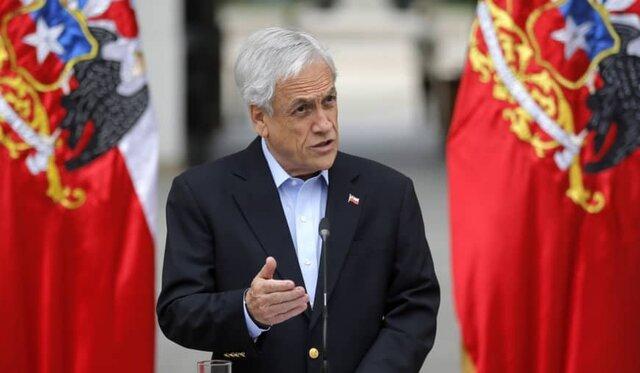 رئیس جمهوری شیلی کل کابینه را برکنار کرد
