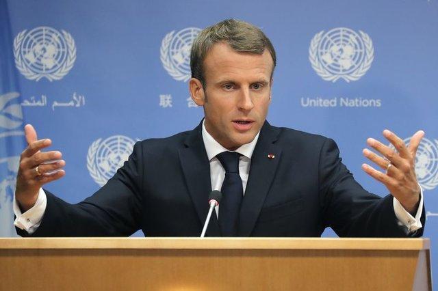 رئیس جمهور فرانسه حملات اخیر در ادلب سوریه را محکوم کرد