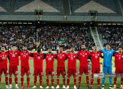 ایران در رده 33 فوتبال جهان، بلژیک در رتبه نخست ایستاد