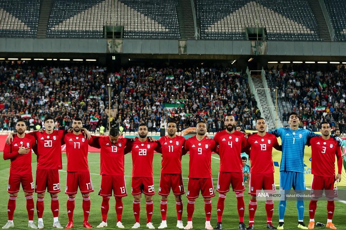 ایران در رده 33 فوتبال جهان، بلژیک در رتبه نخست ایستاد