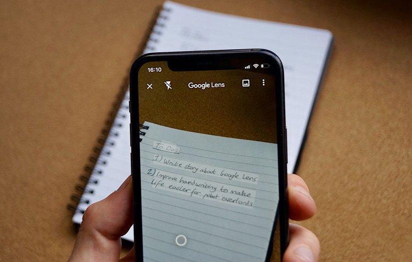 اپلیکیشن گوگل لنز انتقال متن دستخط به کامپیوتر را امکان پذیر کرد