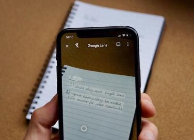 اپلیکیشن گوگل لنز انتقال متن دستخط به کامپیوتر را امکان پذیر کرد