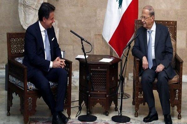 جوزپه کونته: ایتالیا به حاکمیت لبنان احترام می گذارد