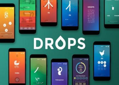 معرفی اپلیکیشن Drops؛ یادگیری زبان با بازی و تفریح