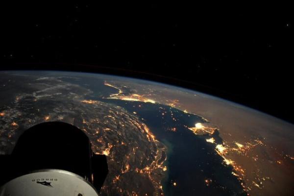 جدیدترین تصویر خلیج فارس از منظر ایستگاه فضایی بین المللی