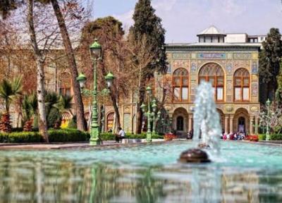 یلدای ناصری در کاخ گلستان