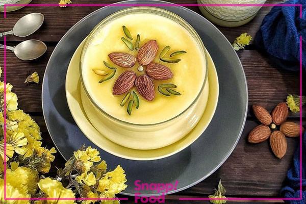 طرز تهیه مشکوفی زعفرانی برای 4 نفر به سبک مازندرانی