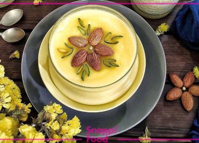 طرز تهیه مشکوفی زعفرانی برای 4 نفر به سبک مازندرانی